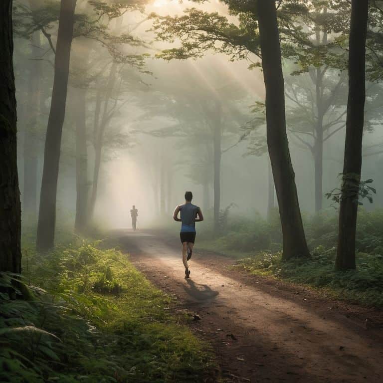 Beyond Screen Glow morning run