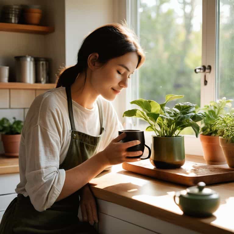 Embracing Slow Living morning moment