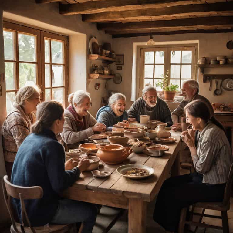 Authentic Encounters Abroad rural village scene