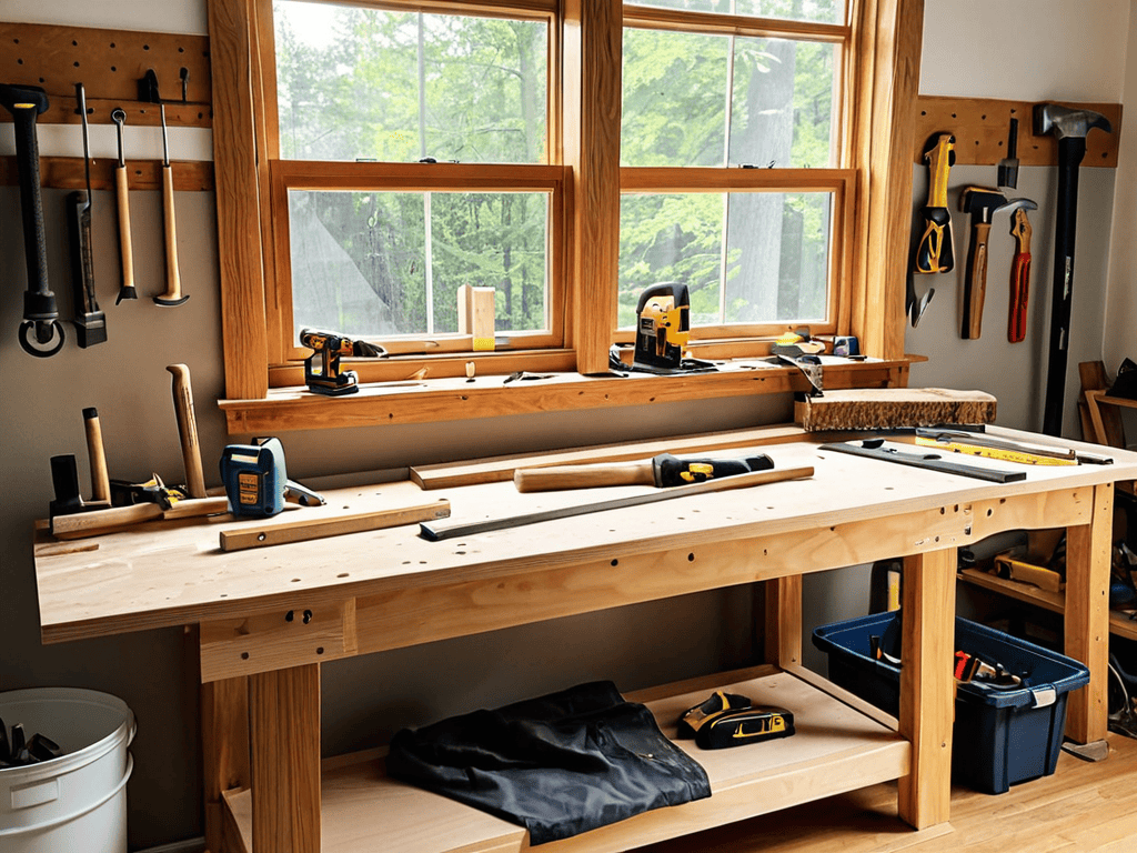DIY home project hammering details
