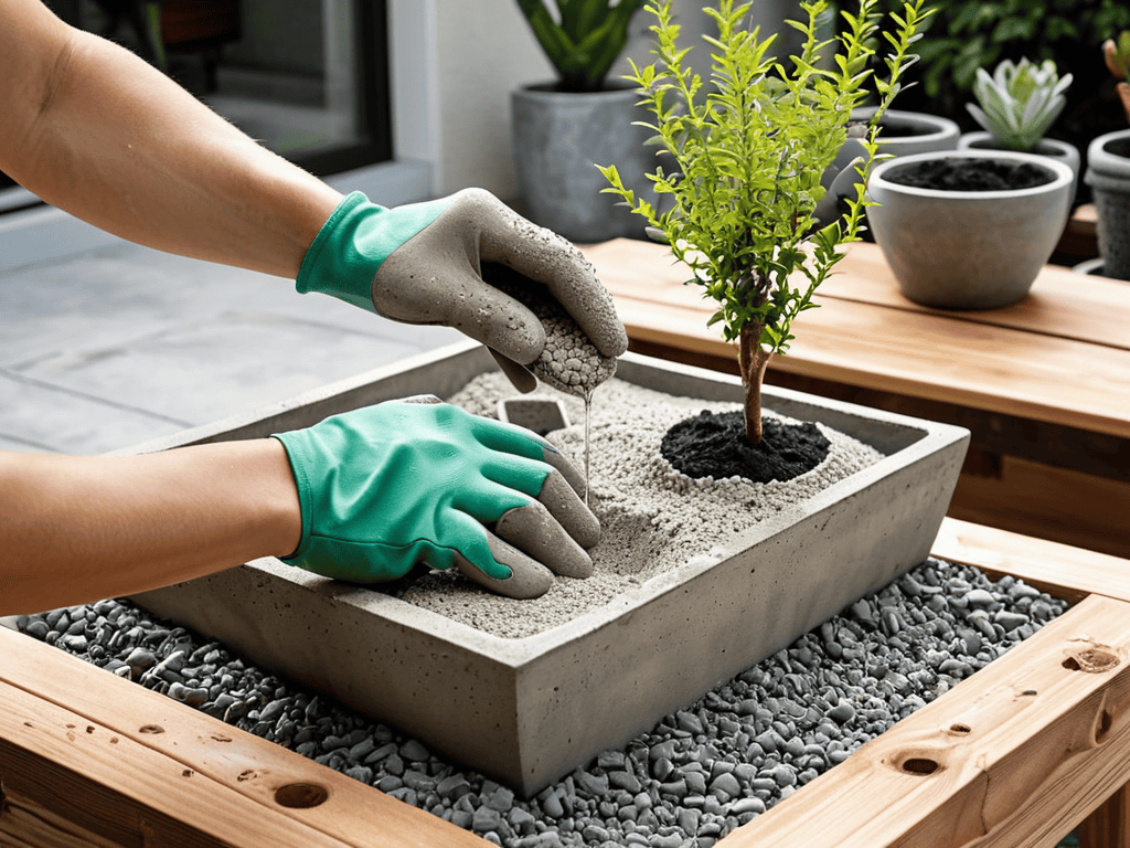 Diy Concrete Planters
