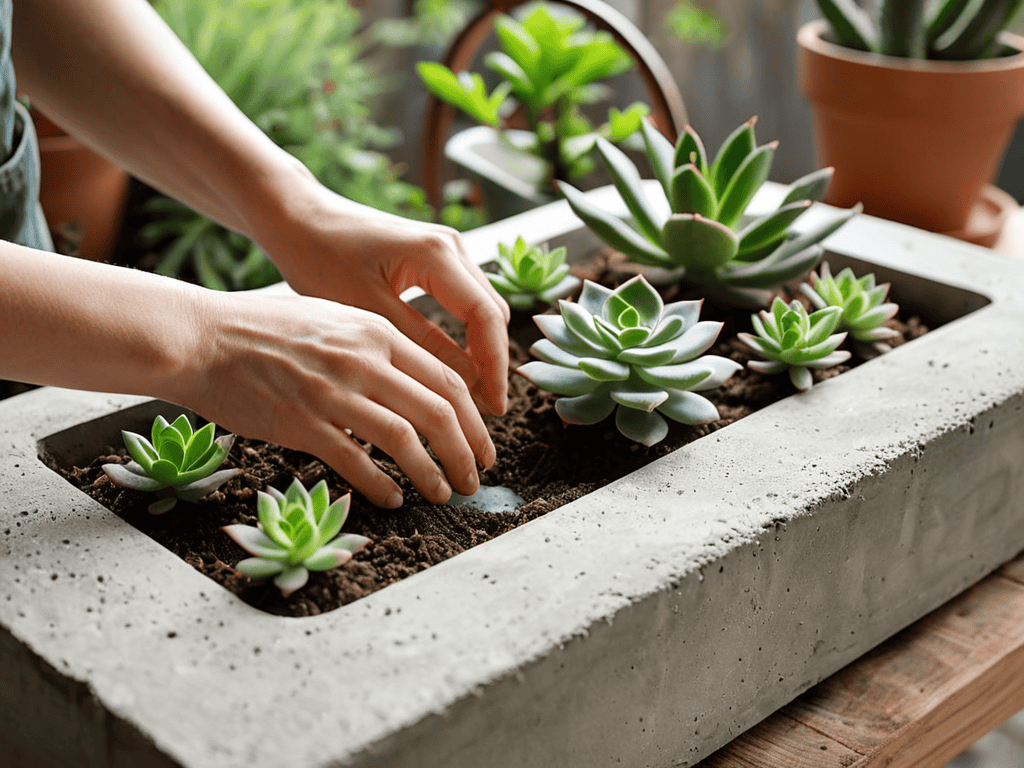 DIY Concrete Planter Tips