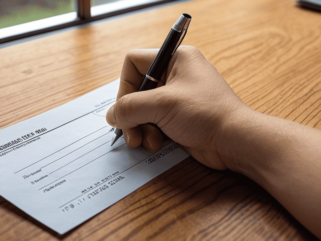 How to Write a Check