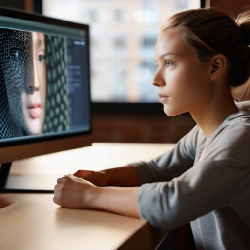 Synthetic authenticity in media visual paradox