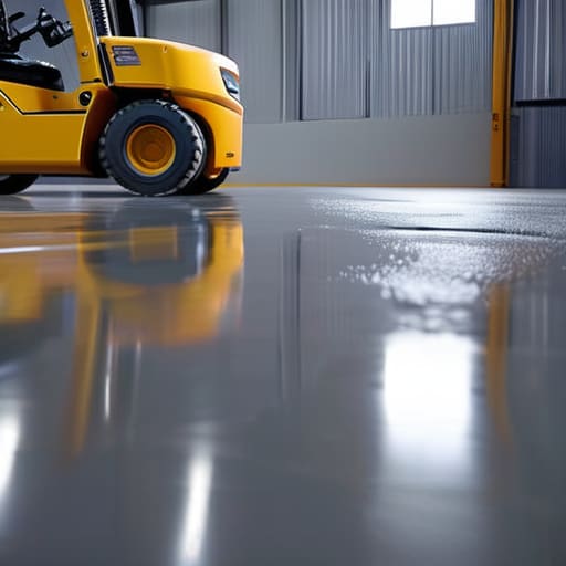 Heavy duty Epoxy Polyaspartic Floor Coating.