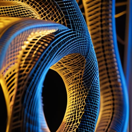 Load-bearing Geometry: Multiaxial Warp-knit Scaffolding