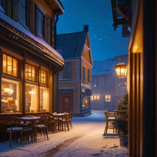 How winter changes social life in northern cities.